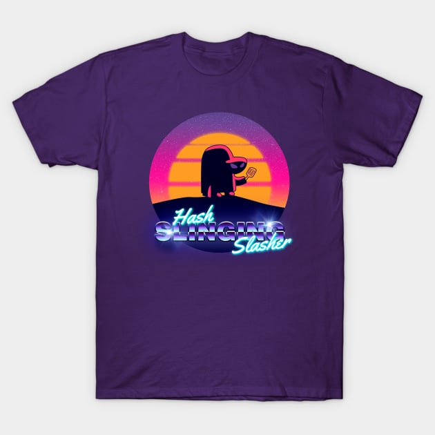 Hash Slinging Slasher T-Shirt by mrcatguys